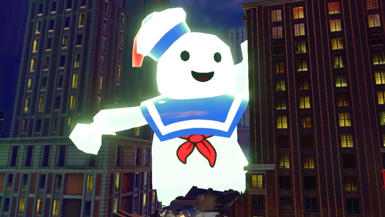 Ghostbusters Defeat Ghost Stay Puft Marshmallow Man The Destroyer Final
