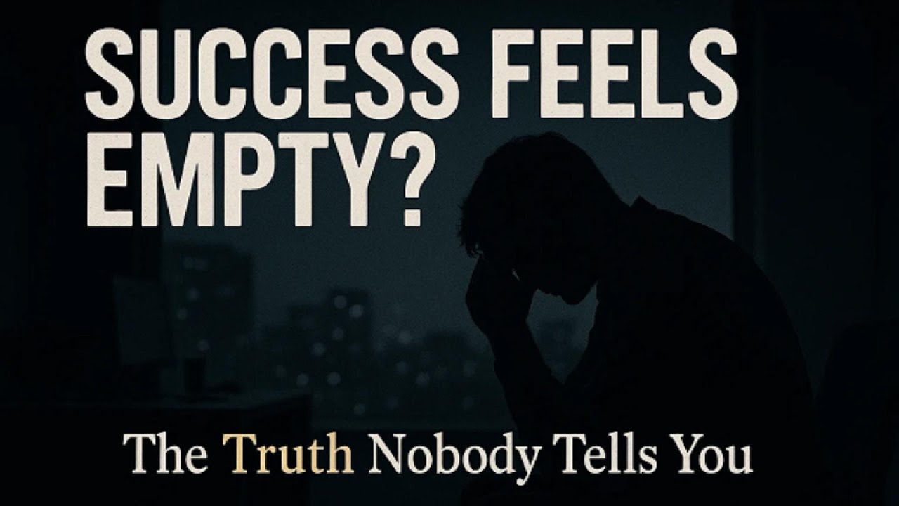 🚀 “Unspoken Truth: Why Success Feels Empty in 2025” - YouTube