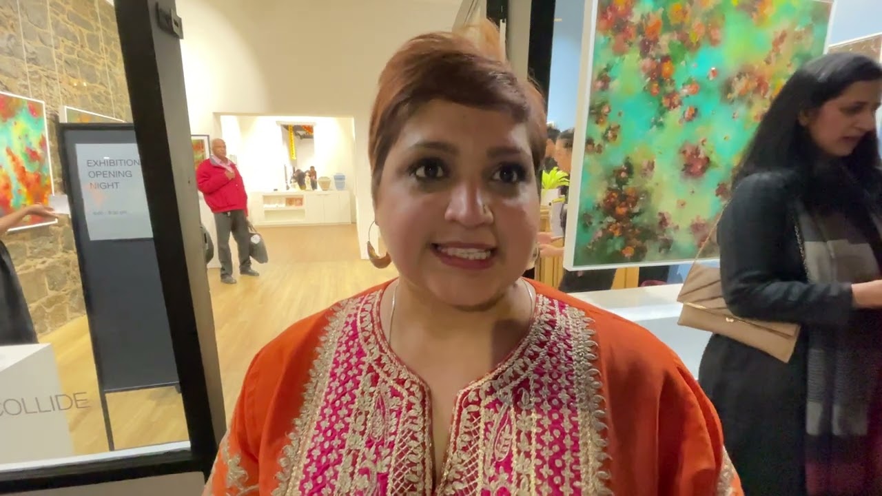 Nandita Chakraborty explains the 'Two World's Collide' Exhibition & her book 'Dirty Little Secrets'.