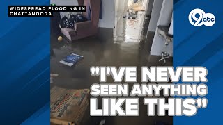 'I've never been in one like this:' Rescued from flooding, Chattanoogans share their story