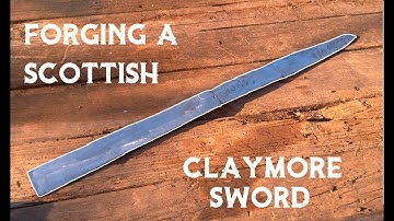 Forging a Scottish Claymore! part 2