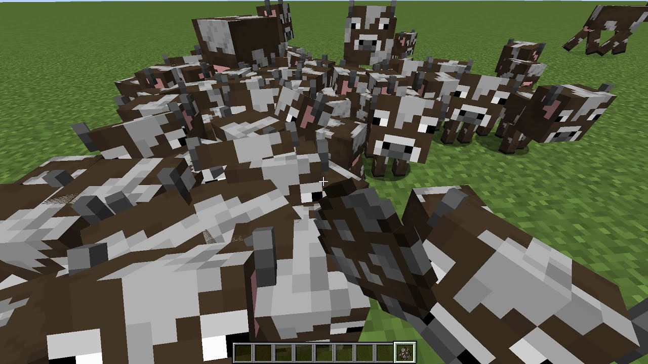 Running cow spawn - YouTube
