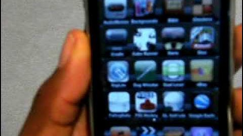 How to put a background on the springboard(home screen) on ipod touch/iphone