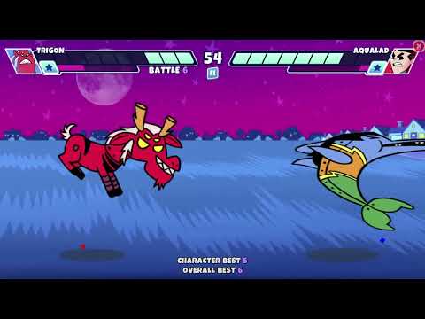 Trigon - Teen Titans Go: Jump Jousts 2 [Cartoon Network Games]