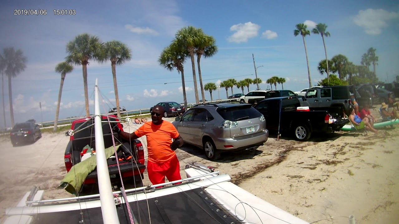 GCat 5.7 Catamaran setup (non instructional) YouTube