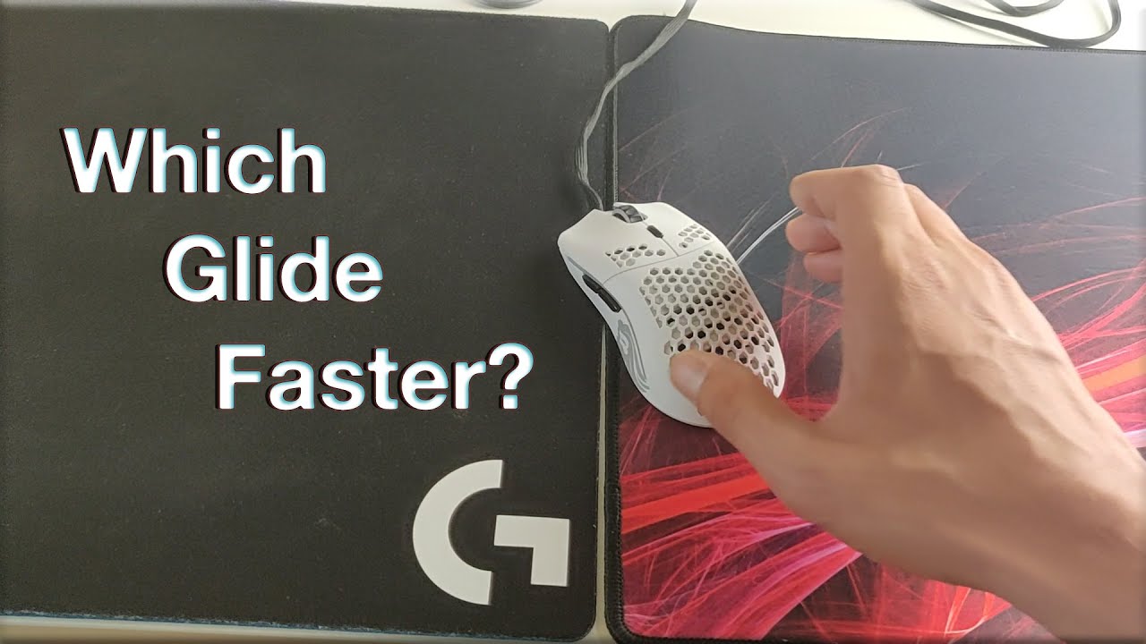 Hyper X Fury S Speed Vs Logitech G640 Mouse Glide Comparison Youtube