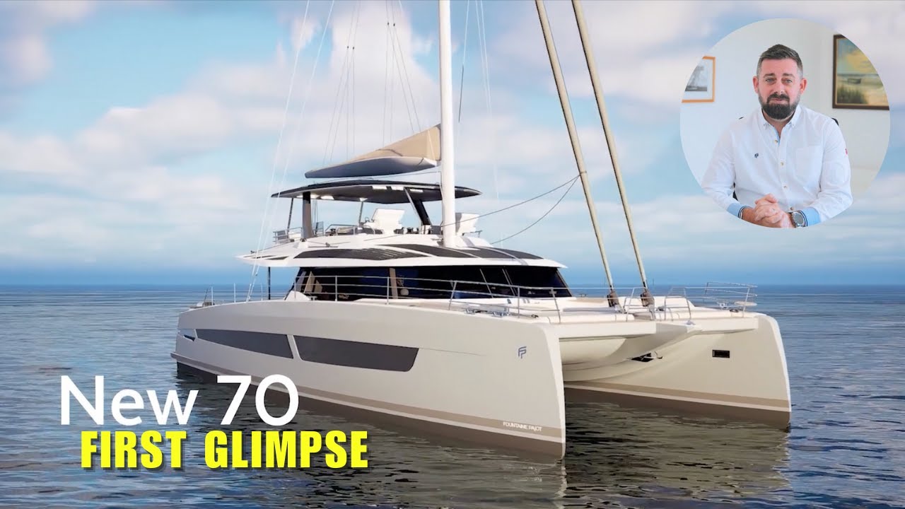⁣FIRST LOOK: The All-New Fountaine Pajot Y70S Sailing Catamaran | Exclusive Sneak Peek