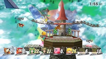 Super Smash Bros. for Wii U - CPU 8-Player Madness!