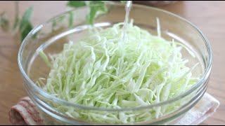 양배추 다이어트를 이렇게 간단하게 하자. 10