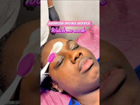 Airbrush Brow Service: