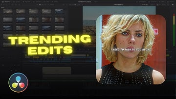 HOW TO Make Cool TikTok Edits | Davinci Resolve Tutorial