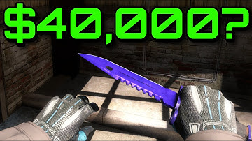 WHY is this CSGO INVENTORY $40,000??