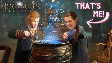 Going To My First Class as a Wizard! Hogwarts Legacy