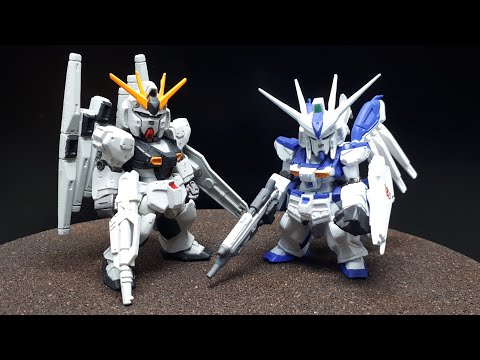 Gundam Nu V double fin funnel 247, Hi-V 144 revive, by