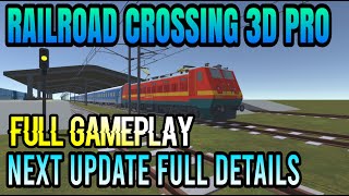 Realistic Indian Railroad Crossing 3D Pro Gameplay | New Update | By SB2K Apps screenshot 1