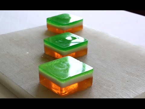 Video: Two-layer Soap Base Soap