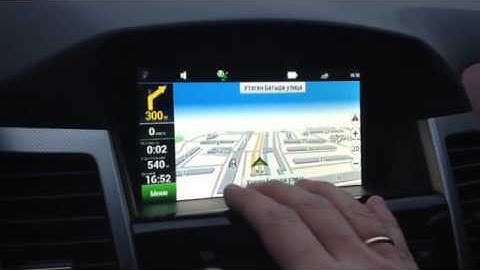 Video interface + navigation Chevrolet Cruze
