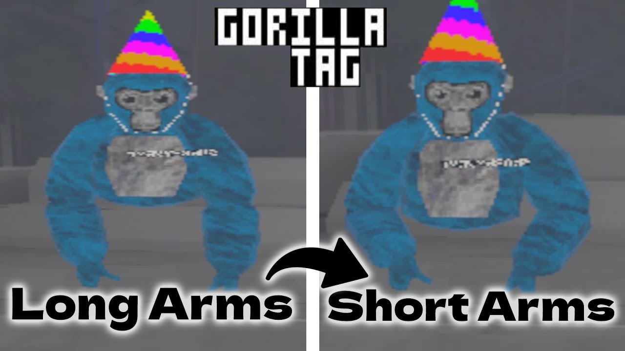 gorilla tag but it has more longer arms - Download Free 3D model