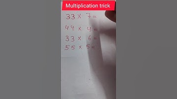 simple trick multiplication| गुणनखंड का आसन तरीका |#shortvideo #trendingshorts #mathstricks