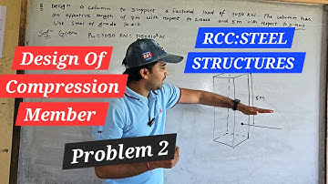 N2: Design Of Compression Member | RCC lectures By Nilesh Jha | Steel Structures Class 12