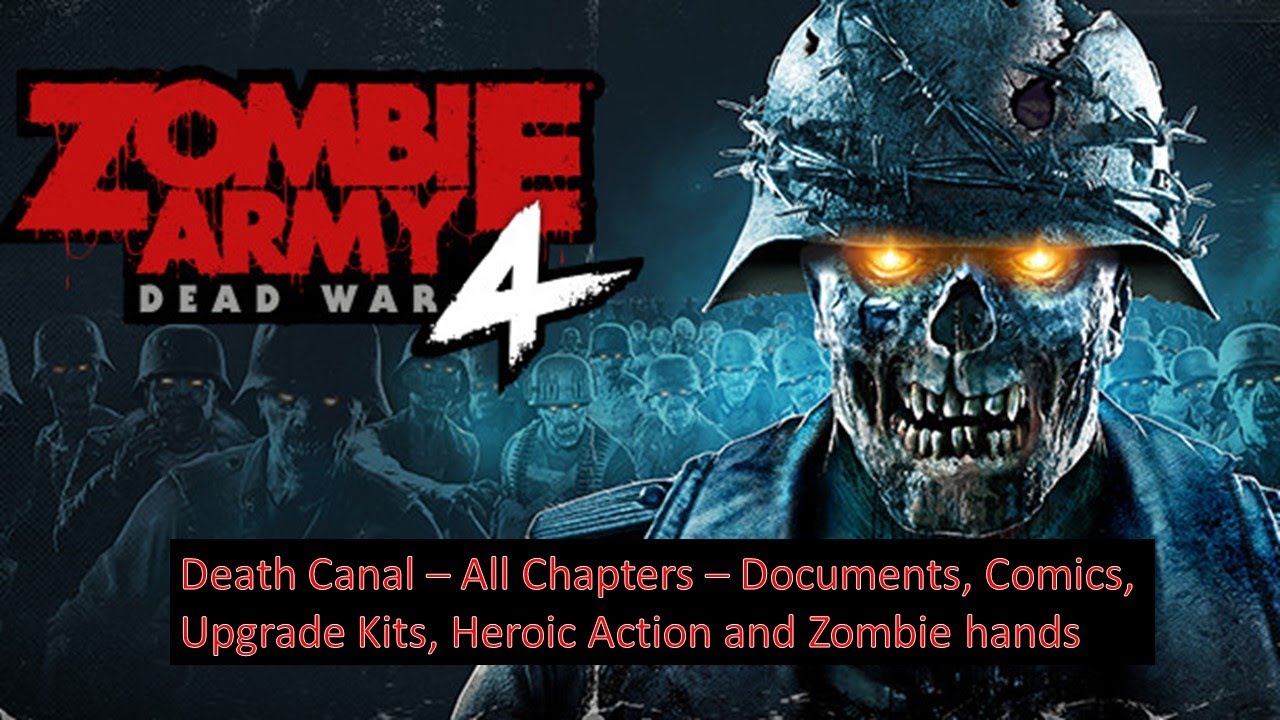Zombie Army 4: Dead War - Death Canal - All Chapters - All Collectables