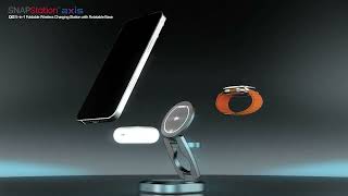 MICRODIA 2026 SNAPStation Axis, Qi2 2 25W