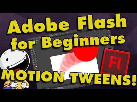 How To Animate in Flash for Beginners (Part 2) | Motion Tweens