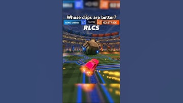 RLCS or Me?? Whose Clips are BEST??🤔 #rocketleague #clips #fyp