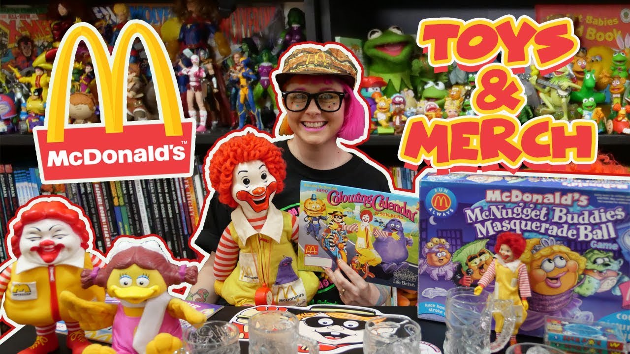 1990 海外 マクドナルド グリマス ロナルド チョーク フィギュア 未開封 90's McDonalds Toys & Collectables - YouTube