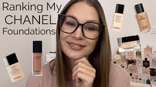 BEST CHANEL FOUNDATION || Ranking My Chanel Foundations // Good & Bad