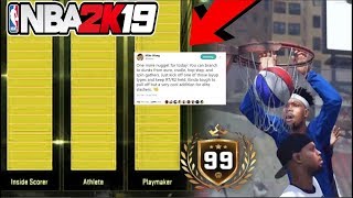 Nba 2K19 Leak - Slasher Archetype Will Be The Most Cheese Build How To Be A Dribble Moves God