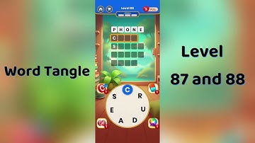 Word Tangle Level 87 Answers | Word Tangle Level 88 Solutions | Go Answer
