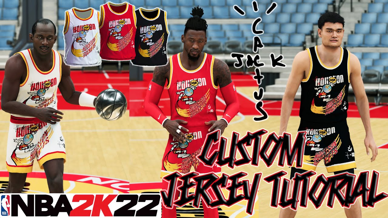 NBA 2K22 Houston Rockets 2021-2022 UPDATED JERSEYS Sponsored Patch (Credit  Karma) V2 by 2kspecialist