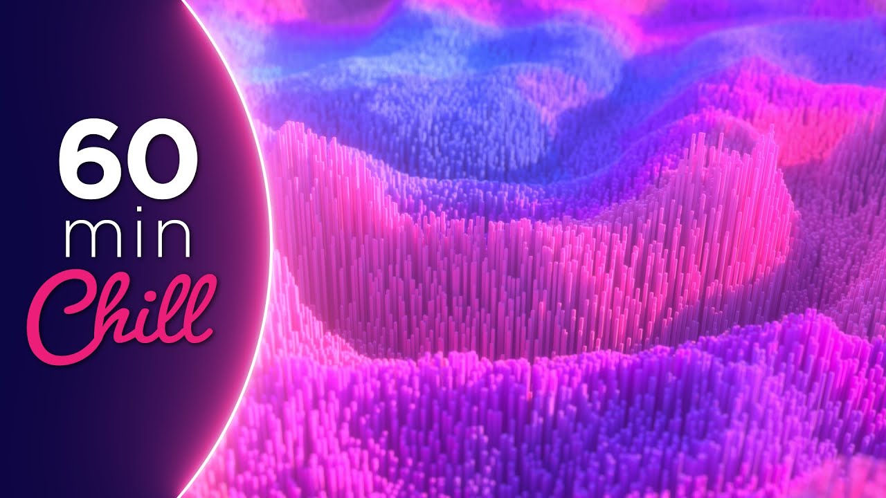 Relaxing Abstract Flowing Shapes Calming Video to Help Sleep