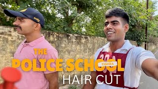 MP POLICE TRAINING || day-3 || fastest hair cut 🤧#mppolice #vlog