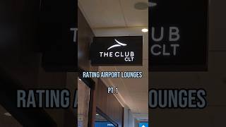 "The Club CLT" Reviewing Airport Lounges series #airportlounge #travel #charlotte #airport Wealth