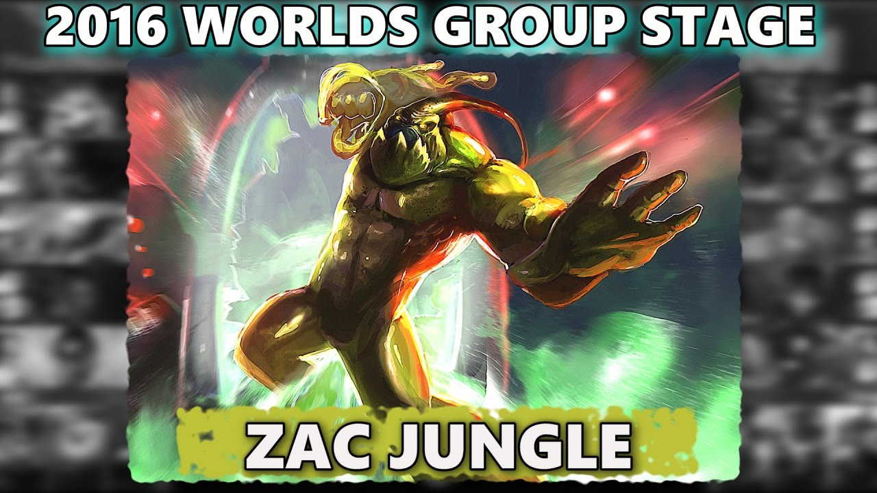 = 5.55600 kilometers First Zac pick at WORLDS 2016 | Avoidless jungle | FW vs IM