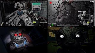 8 Variations Of Vanny From Fnaf Security Breach In Fnaf Fnaf Mods