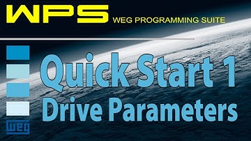 WEG CFW VFD Quick Start 1 WPS Software from AutomationDirect
