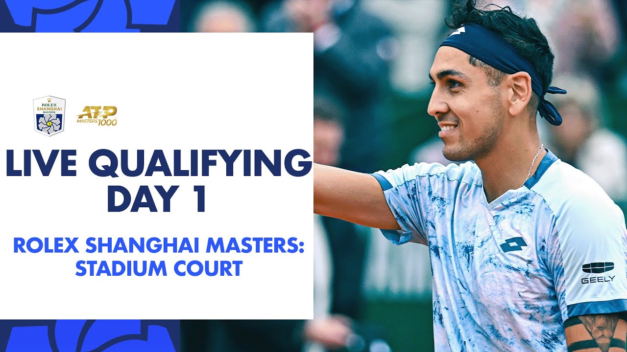 Stadium Court Live Qualifying Stream | Rolex Shanghai Masters 2025