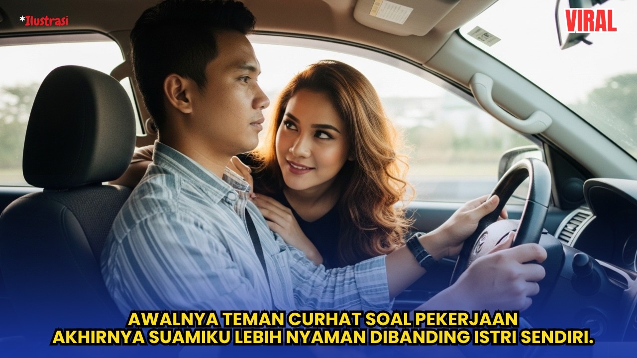 AWALNYA TEMAN CURHAT SOAL PEKERJAAN, AKHIRNYA SUAMIKU LEBIH NYAMAN DIBANDING ISTRI SENDIRI.