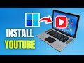 How To Install YouTube App In Windows 11   Full Guide