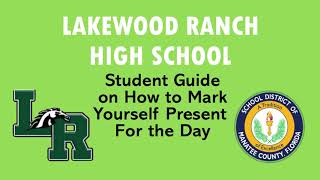 Student Guide to Mark Yourself  Present For the Day
