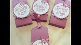 Christmas Crush Day 1- Spread Cheer Card featuring Stampin' Up! Products - YouTube