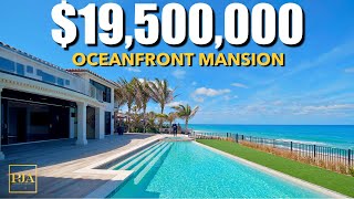 : Touring a $19,500,000 Oceanfront Florida MEGA MANSION | Peter J Ancona