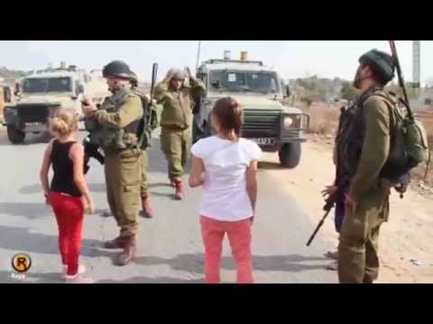 Brave Palestinian girl Ahed Tamimi vs Soldier : Where is my brother ??????