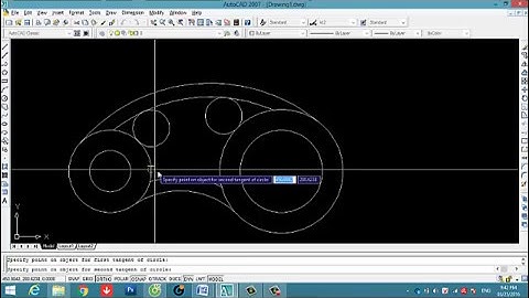 Bài tập thực hành AutoCAD | buổi 5_1 Các lệnh hiệu chỉnh | Học tốt AutoCAD