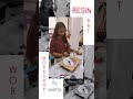 Resin art workshop in surat gujarat.