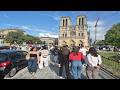 Paris Walking Tour 🇫🇷 Notre-Dame &amp; Seine [4K]