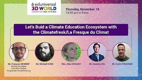 EWC 21 - Let’s Build a Climate Education Ecosystem with the Climatefresk